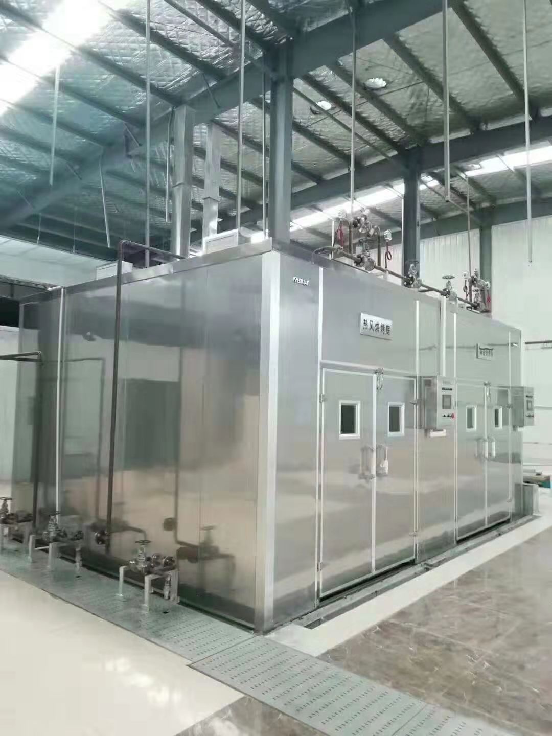 益陽瑪山產(chǎn)業(yè)機(jī)械有限公司，湖南益陽螺旋風(fēng)管廠家，熱風(fēng)食品烤房